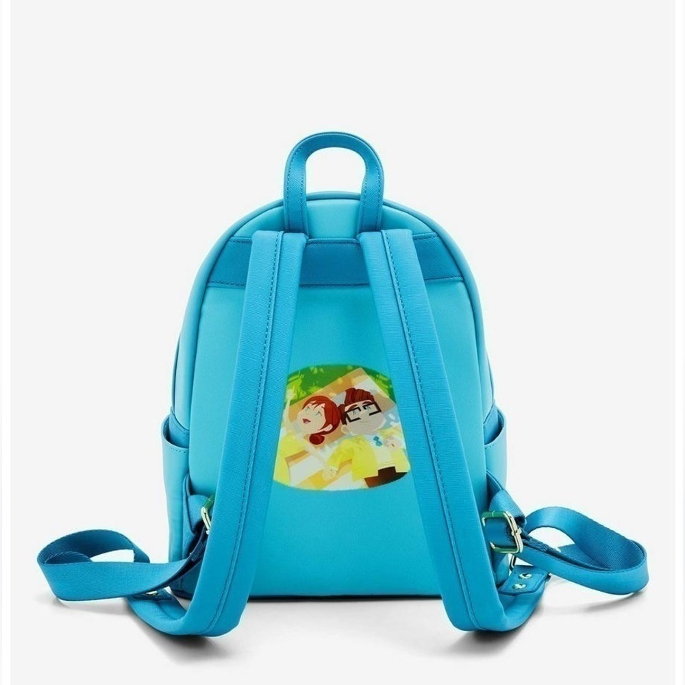 Loungefly Disney Pixar Up Carl & Ellie Daydream Mini Backpack & Wallet - Picture 6 of 16